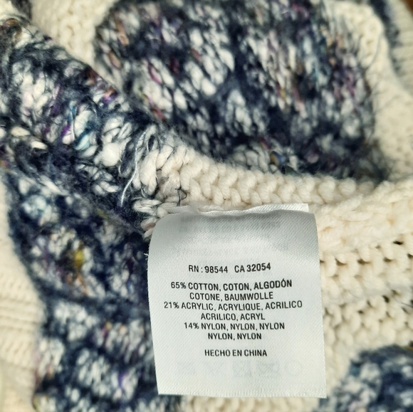 Anthropologie Tabitha Eyelash Striped Pullover/Sweater - Picture 6 of 9